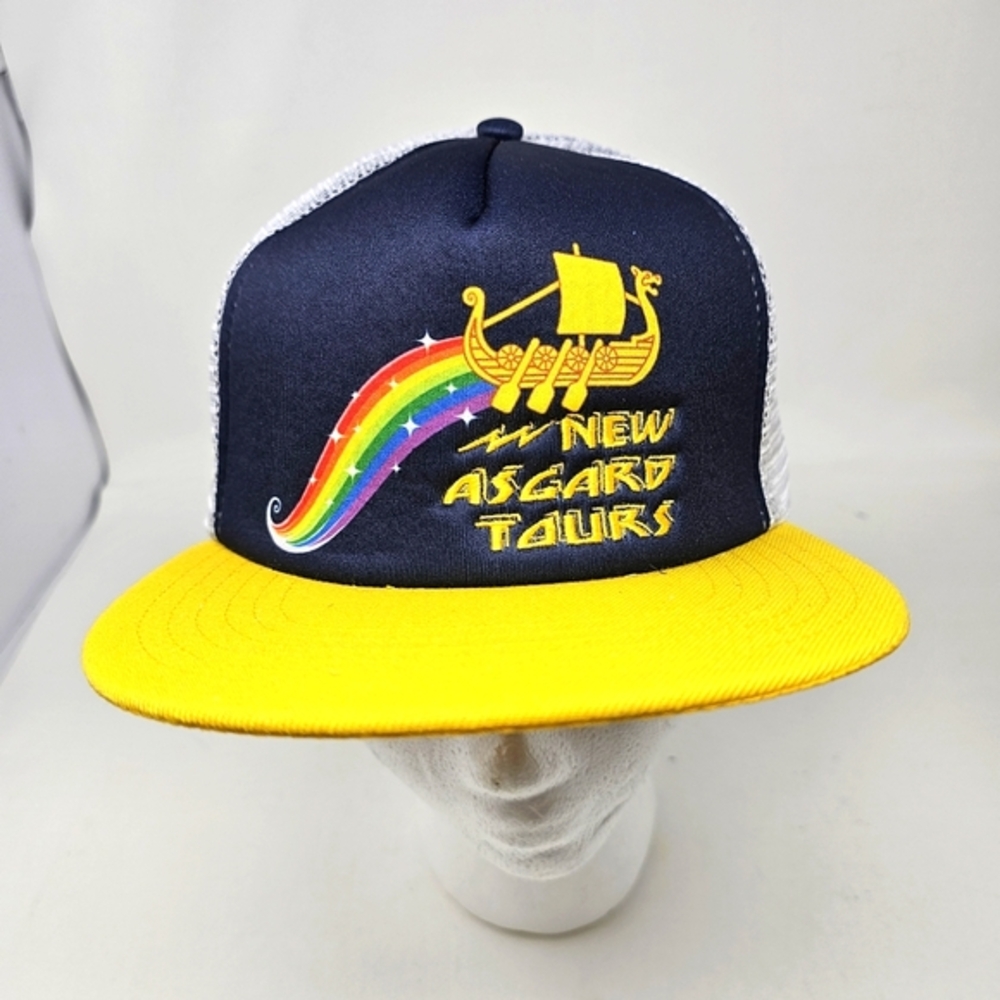 NWT Marvel Thor Love And Thunder Disney World New Asgard Tours Baseball Hat Mesh